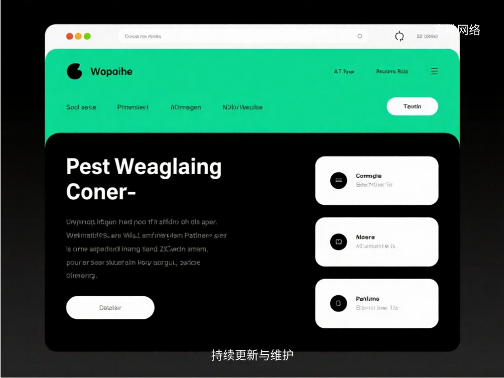 持續更新與維護